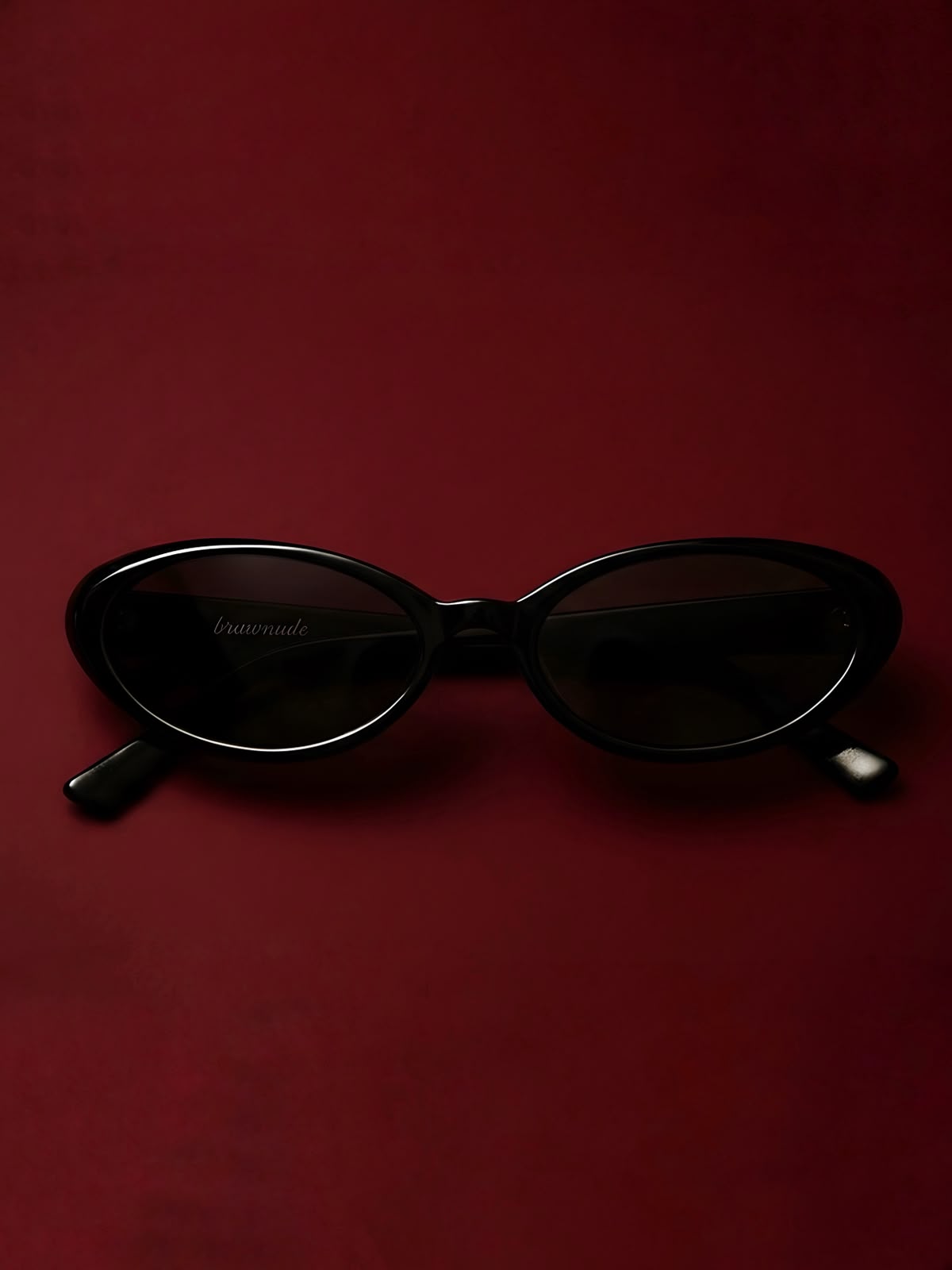 bruwnude women’s black and gold sunglasses