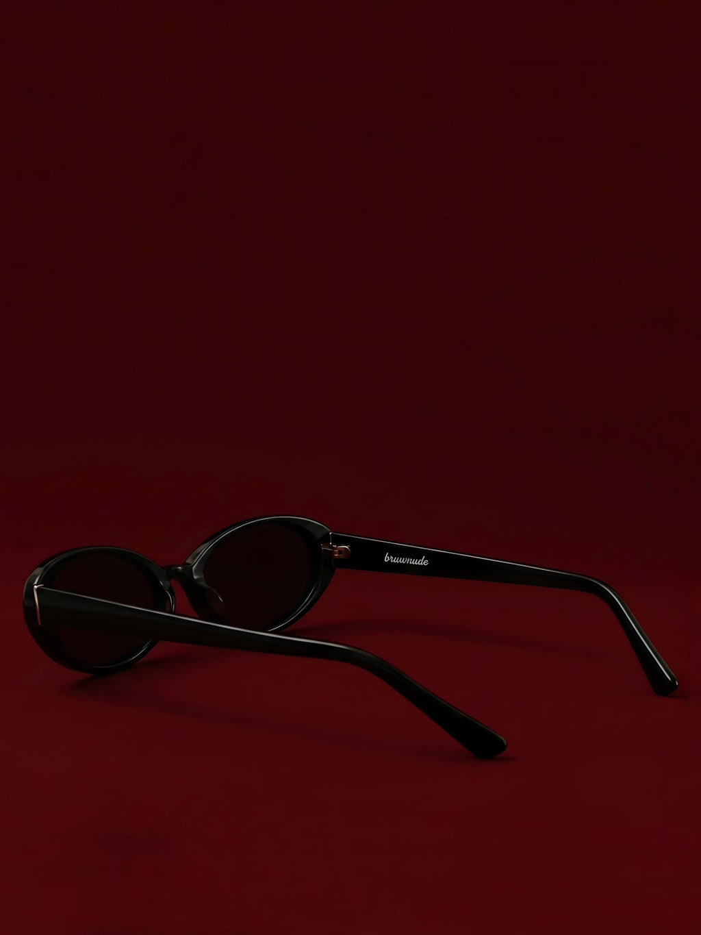 bruwnude women’s black and gold sunglasses