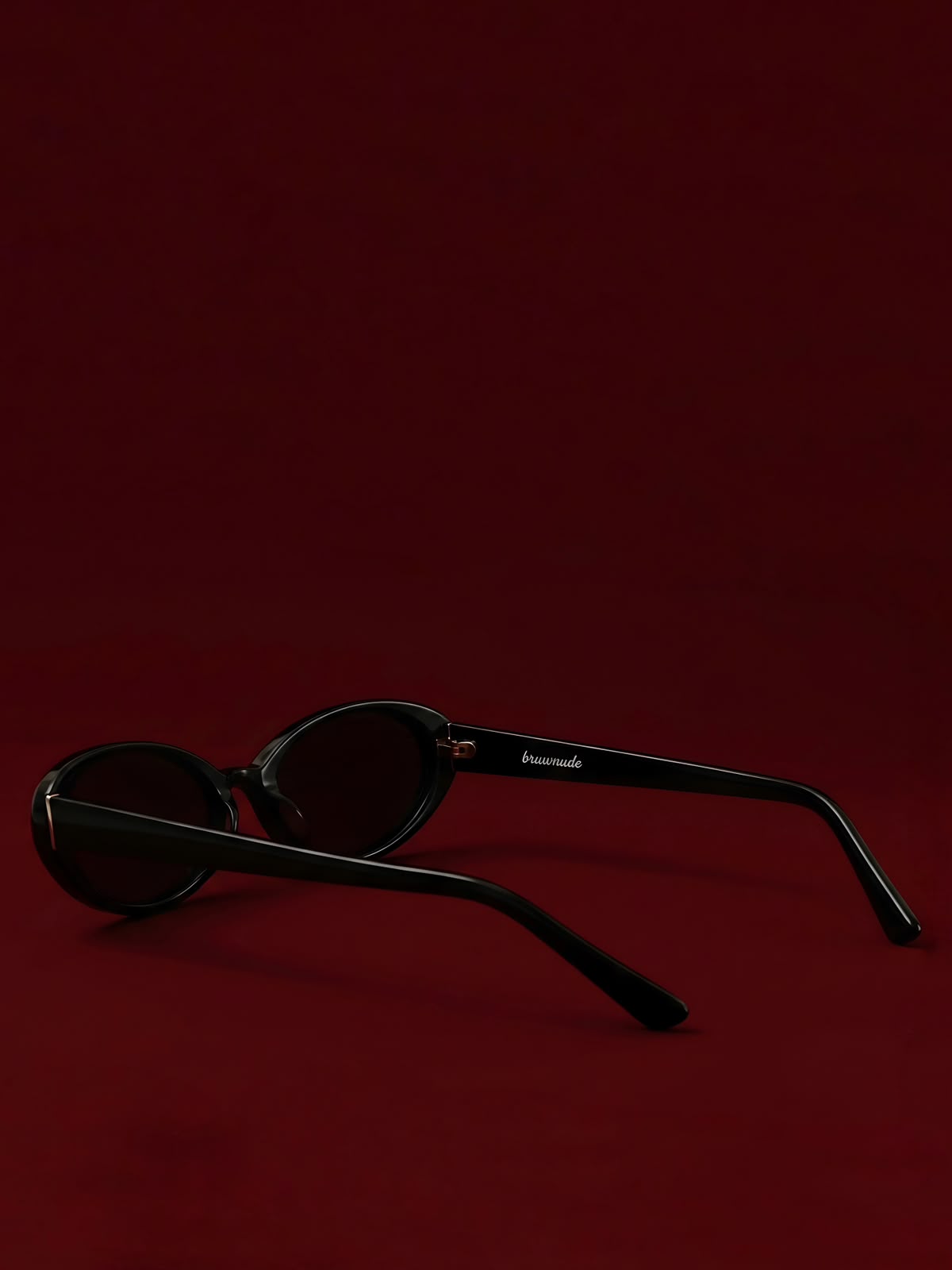 bruwnude women’s black and gold sunglasses