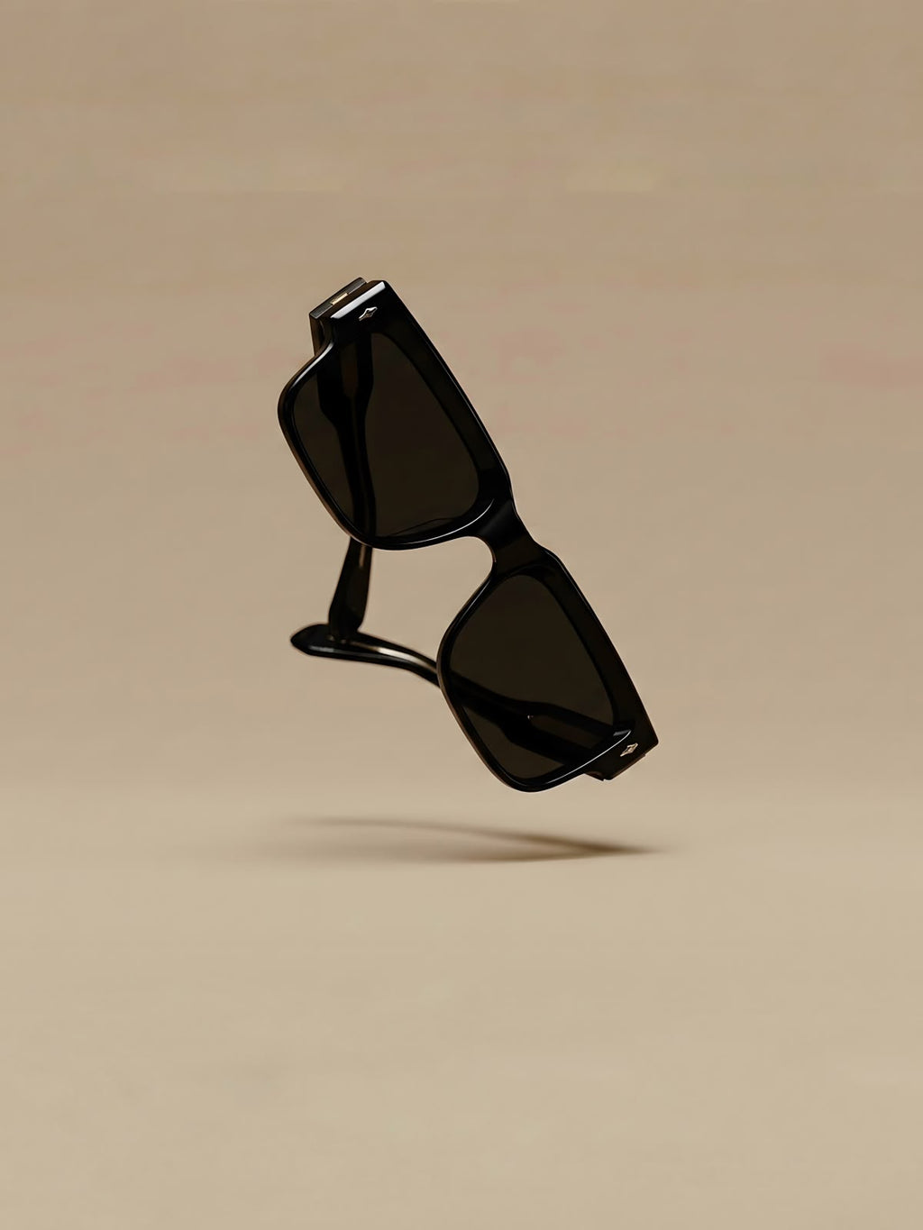 bruwnude men’s full black sunglasses