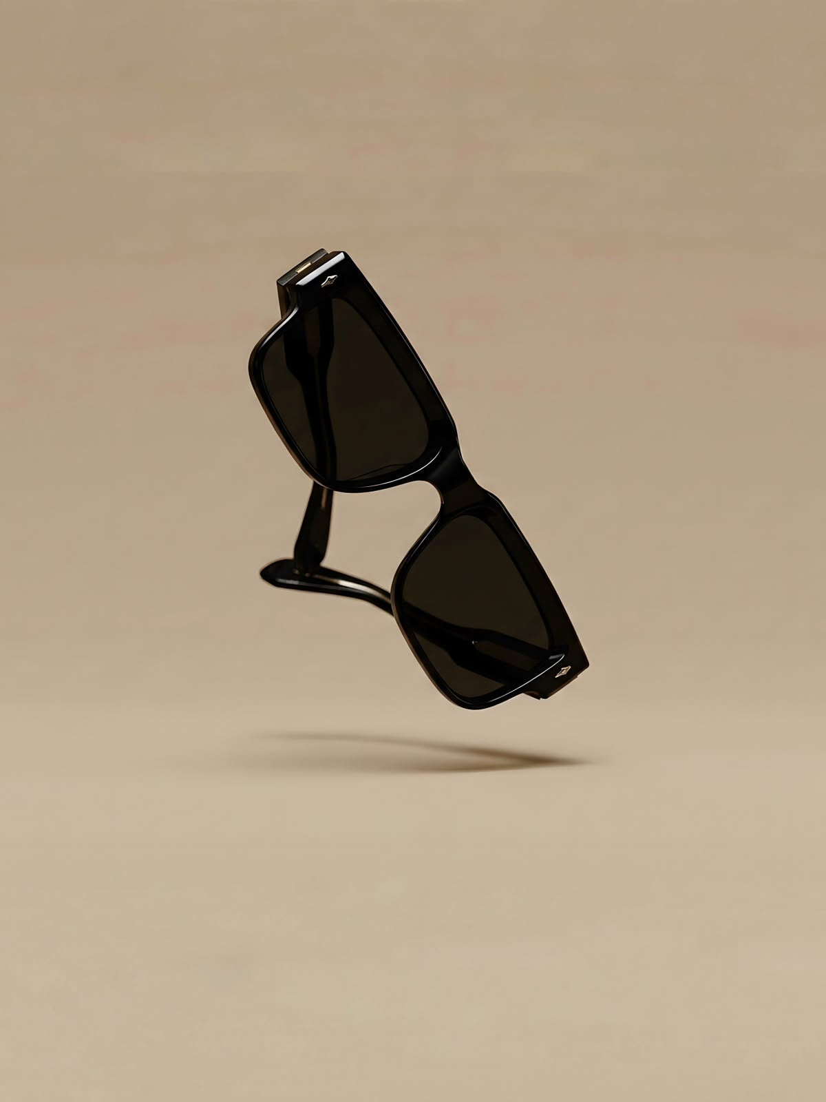 bruwnude men’s full black sunglasses